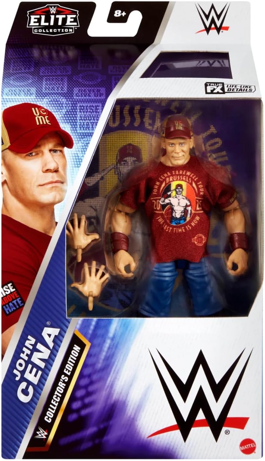 Mattel Mattel WWE Elite Action Figures and Accessories, 6-inch Superstar Collectible Figures with 25 Points of Movement and Lifelike Appearance (Styles May Vary) JGV13