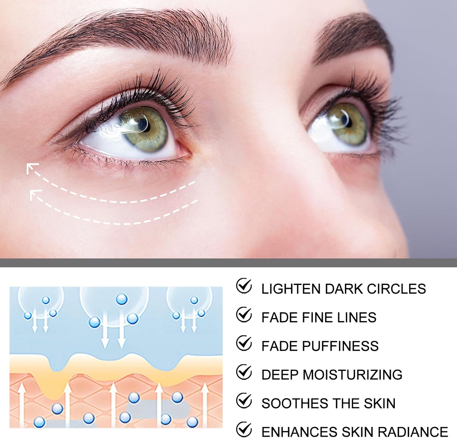 كريم للعيون من نوفولان يقلل الهالات السوداء ويرطب منطقة تحت العين وينعم الخطوط الدقيقة، 15 مل 5 كريم للعيون من نوفولان يقلل الهالات السوداء ويرطب منطقة تحت العين وينعم الخطوط الدقيقة، 15 مل - الصورة 5