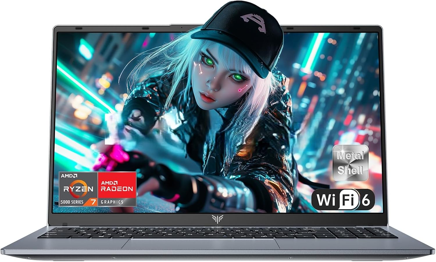 لابتوب 2025 مع AMD رايزن 7، معالج ثماني النواة (حتى 4.3GHZ) مع بطاقة رسومات AMD راديون، 16GB DDR4 RAM 512GB SSD، واي فاي 6، ويندوز 445 انش IPS، بطارية 4800mAh، نوع C، مايكرو SD