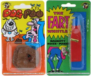 مجموعة 2 في 1 من فاني مان | حشوات حقائب الحفلات للاطفال، مجموعة مقالب للاطفال الاولاد