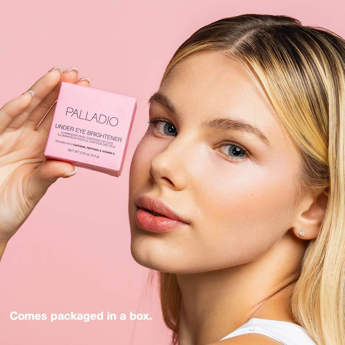 كريم تفتيح تحت العين لإخفاء وتفتيح الهالات السوداء، يحتوي على الكافيين والببتيدات وفيتامين E، يمنح إشراقة للبشرة الباهتة والمتعبة، مصحح لون وبرايمر يقلل من مظهر الهالات السوداء من بالاديو 6 كريم تفتيح تحت العين لإخفاء وتفتيح الهالات السوداء، يحتوي على الكافيين والببتيدات وفيتامين E، يمنح إشراقة للبشرة الباهتة والمتعبة، مصحح لون وبرايمر يقلل من مظهر الهالات السوداء من بالاديو - الصورة 6