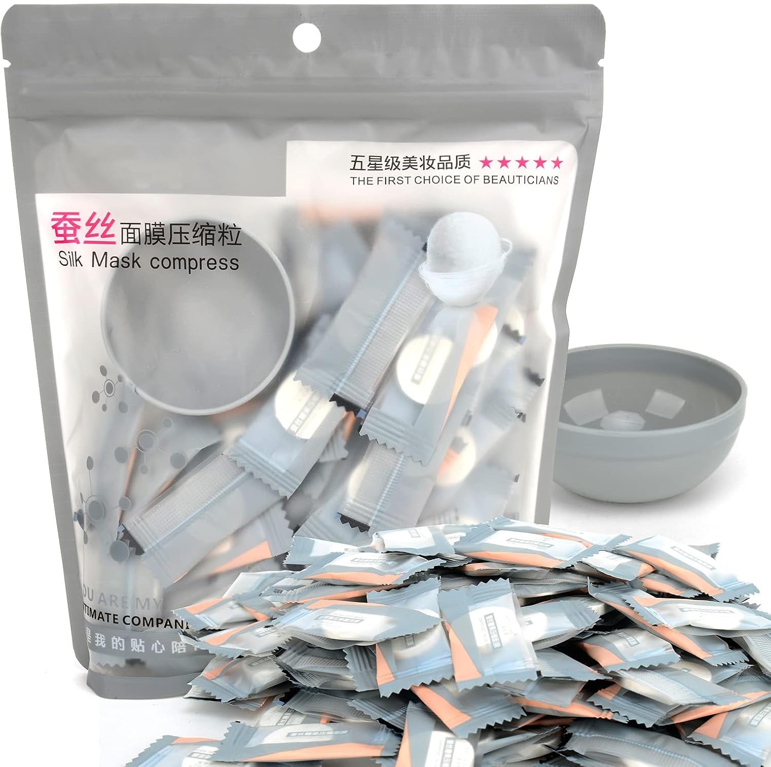 100 قطعة من اقنعة الوجه المضغوطة للاستعمال مرة واحدة ازوني وجه مضغوطة للعناية بالبشرة ورقية ملفوفة مع وعاء قناع كل الأنواع 5 100 قطعة من اقنعة الوجه المضغوطة للاستعمال مرة واحدة ازوني وجه مضغوطة للعناية بالبشرة ورقية ملفوفة مع وعاء قناع كل الأنواع - الصورة 5