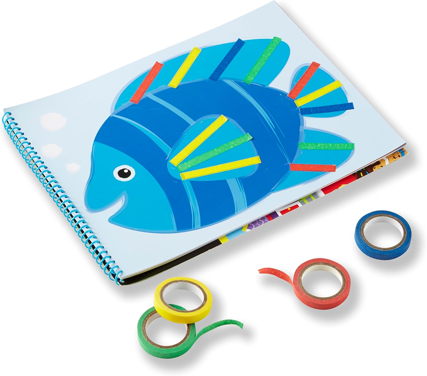 ملصقات فنية من ميليسا & دوغ للجنسين، مصنوعة من الشريط اللاصق والورق بألوان متعددة، مناسبة للأطفال والصغار. قابلة لإعادة الاستخدام مع تخزين مدمج ومتنقل 4 ملصقات فنية من ميليسا & دوغ للجنسين، مصنوعة من الشريط اللاصق والورق بألوان متعددة، مناسبة للأطفال والصغار. قابلة لإعادة الاستخدام مع تخزين مدمج ومتنقل - الصورة 4