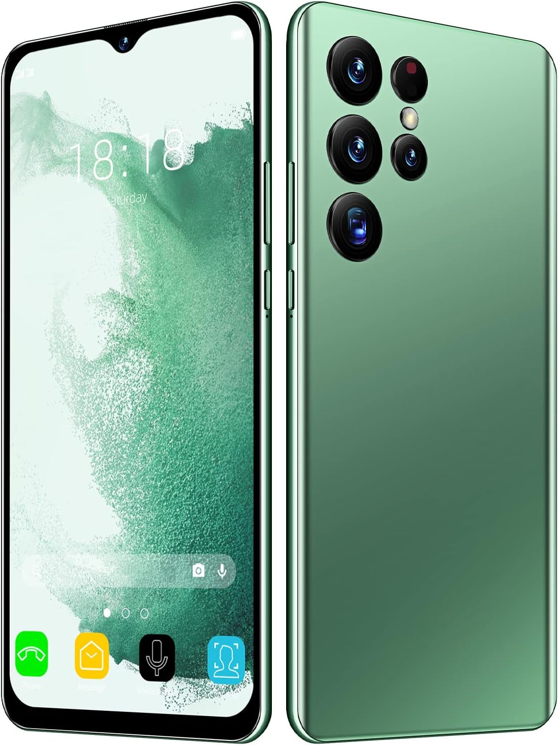 هاتف ذكي غير مقفل بشاشة HD 6.6 انش S22 الترا مع واي فاي وبلوتوث وFM ونظام تحديد المواقع GPS 8.1 وبطاقات مزدوجة في وضع الاستعداد وذاكرة RAM 2GB وروم 16GB، بشريحتين، متعدد الالوان