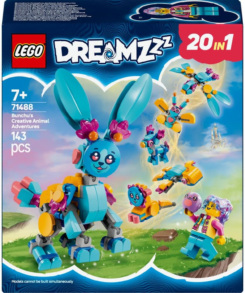 لعبة الأرنب القابلة لإعادة البناء، مغامرات حيوانات بانشو الإبداعية من ليغو DREAMZzz، مجموعة لعب خيالية للبنات والصبيان بعمر 7 سنوات أو أكثر مع شخصية إزي للعب الأدوار، هدية خيالية للأطفال 71488 9 لعبة الأرنب القابلة لإعادة البناء، مغامرات حيوانات بانشو الإبداعية من ليغو DREAMZzz، مجموعة لعب خيالية للبنات والصبيان بعمر 7 سنوات أو أكثر مع شخصية إزي للعب الأدوار، هدية خيالية للأطفال 71488 - الصورة 9