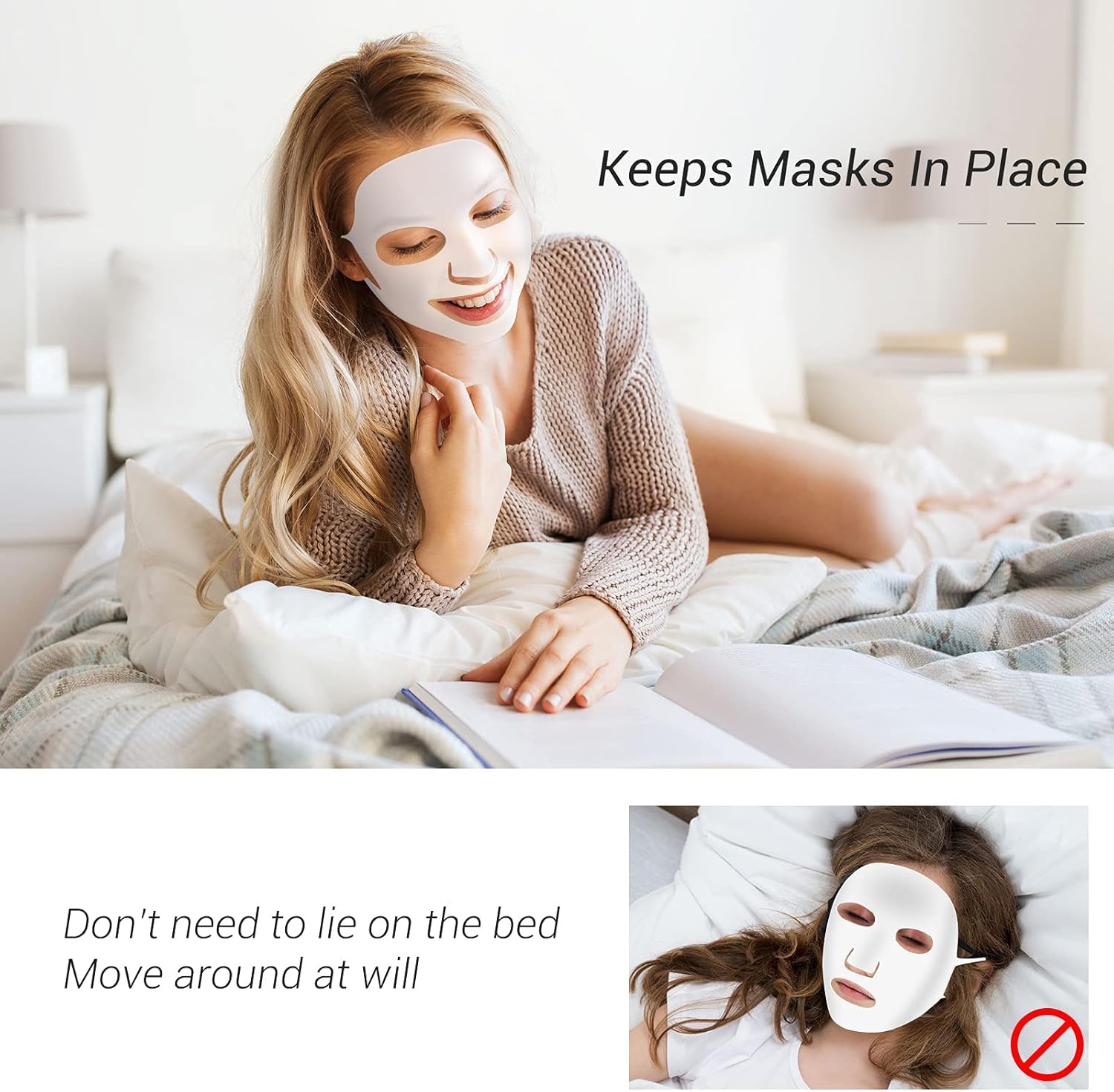 لفافة وجه من السيليكون 5 قطع حامل قناع الوجه القابل لاعادة الاستخدام للكمامات الورقية غطاء المرطب يمنع التبخر اداة تجميل تتضمن شنطة سفر اكسيفور 4 لفافة وجه من السيليكون 5 قطع حامل قناع الوجه القابل لاعادة الاستخدام للكمامات الورقية غطاء المرطب يمنع التبخر اداة تجميل تتضمن شنطة سفر اكسيفور - الصورة 4