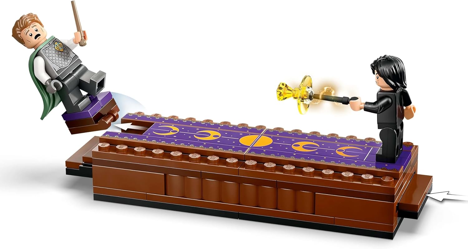 لعبة ساحر قلعة هوغوارتس: نادي المبارزة من ليغو Harry Potter، مجموعة مغامرة سحرية تضم 4 من شخصيات هاري بوتر، مكافأة لكلّ يوم للبنات والصبيان والهواة بعمر 8 سنوات أو أكثر، هدية ممتعة للأطفال 76441 6 لعبة ساحر قلعة هوغوارتس: نادي المبارزة من ليغو Harry Potter، مجموعة مغامرة سحرية تضم 4 من شخصيات هاري بوتر، مكافأة لكلّ يوم للبنات والصبيان والهواة بعمر 8 سنوات أو أكثر، هدية ممتعة للأطفال 76441 - الصورة 6