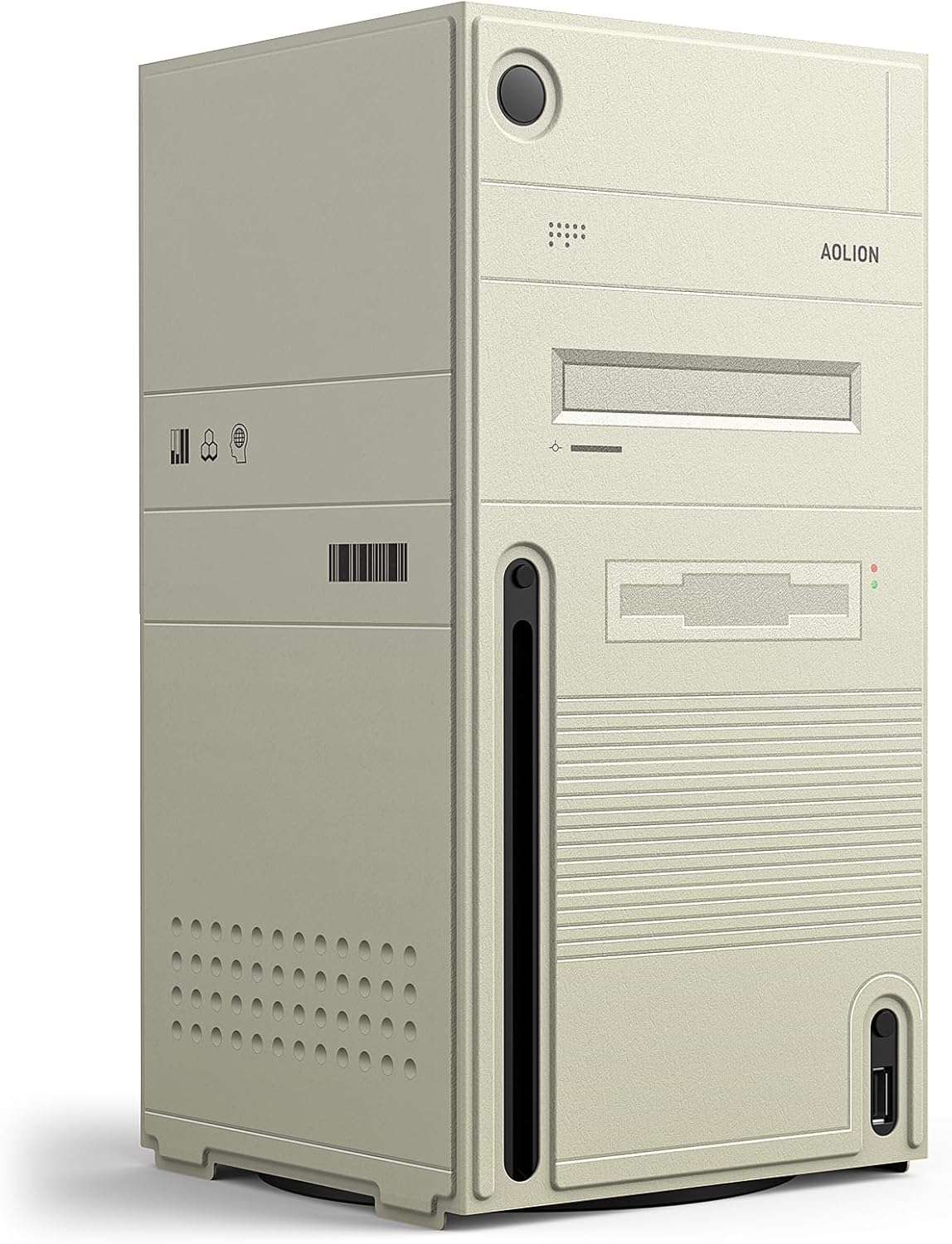 حافظة حماية من ووليبير لجهاز إكس بوكس سيريس X بتصميم كيس مصنوعة من الجلد الصناعي مع بطانة ناعمة بلون كلاسيك