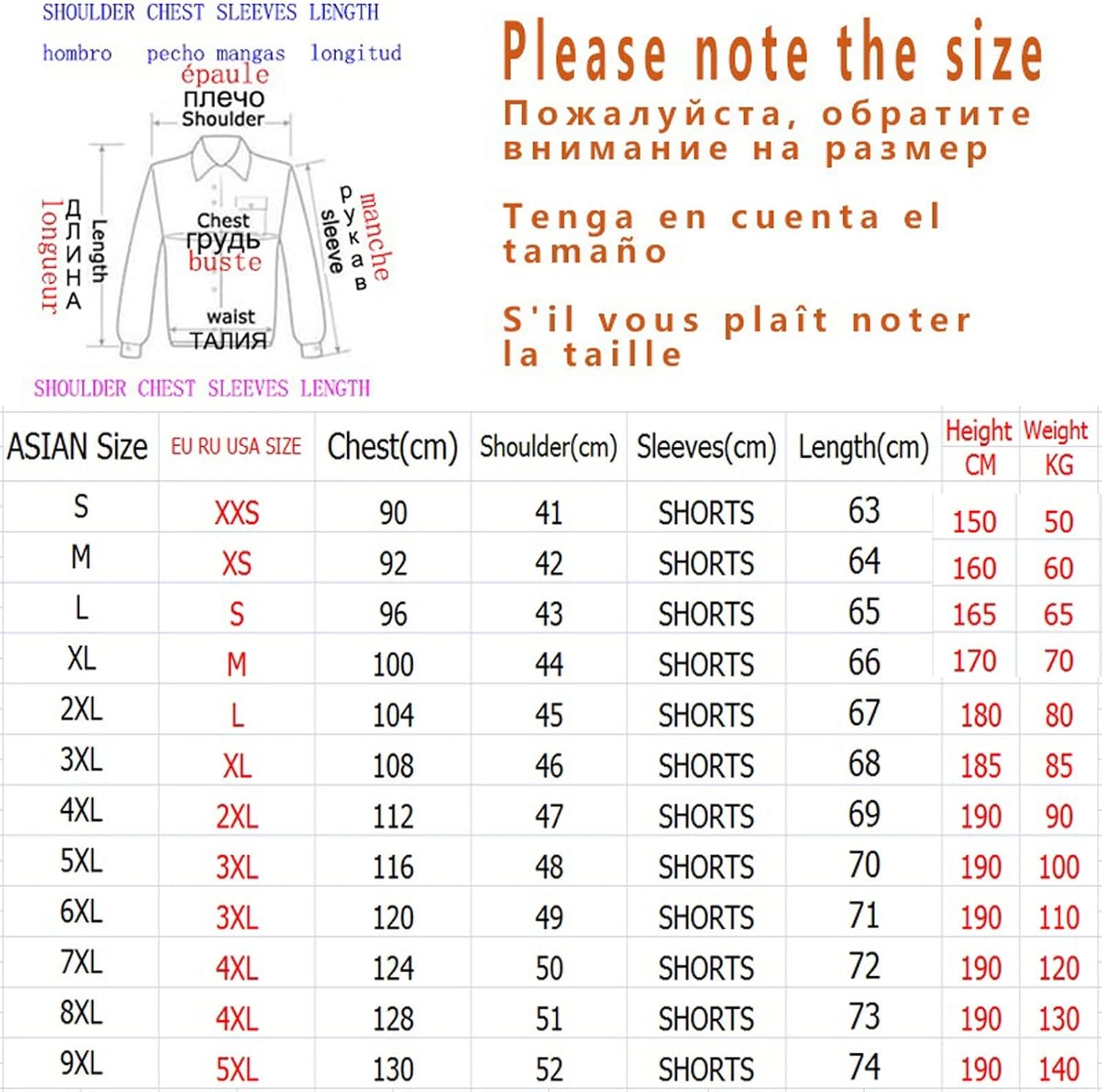 تي شيرت رياضي كاجوال باكمام قصيرة للرجال من سبيس 2022 باكمام قصيرة من القطن والصيف مقاس كبير M-5XL 6XL 7XL (اللون: B، المقاس: 5XL 190 سم 95 كغم) 5 تي شيرت رياضي كاجوال باكمام قصيرة للرجال من سبيس 2022 باكمام قصيرة من القطن والصيف مقاس كبير M-5XL 6XL 7XL (اللون: B، المقاس: 5XL 190 سم 95 كغم) - الصورة 5