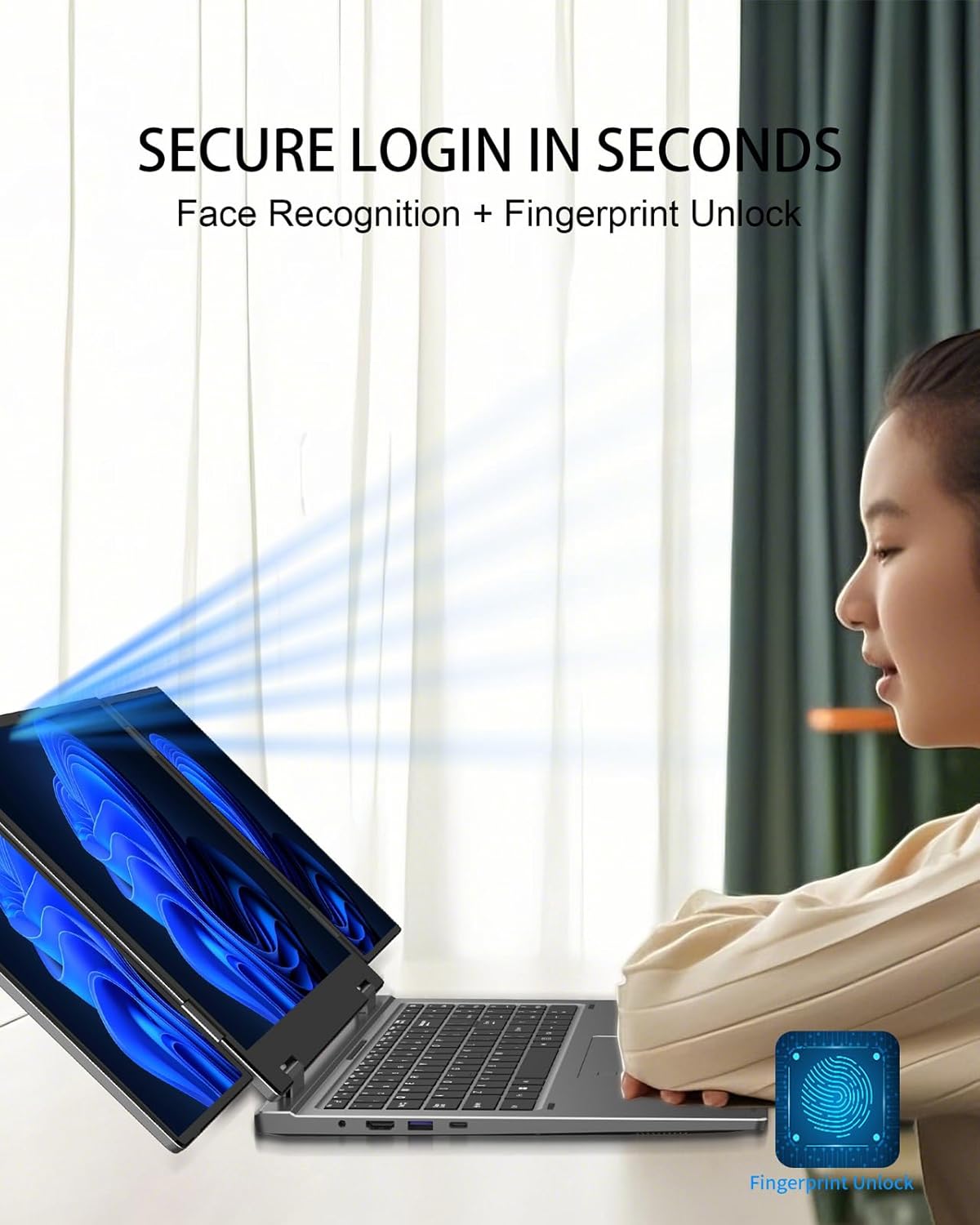 لابتوب من كوفورواي، بمعالج انتل، شاشة 16 بوصة، وذاكرة رام 32 غيغابايت 8 لابتوب من كوفورواي، بمعالج انتل، شاشة 16 بوصة، وذاكرة رام 32 غيغابايت - الصورة 8