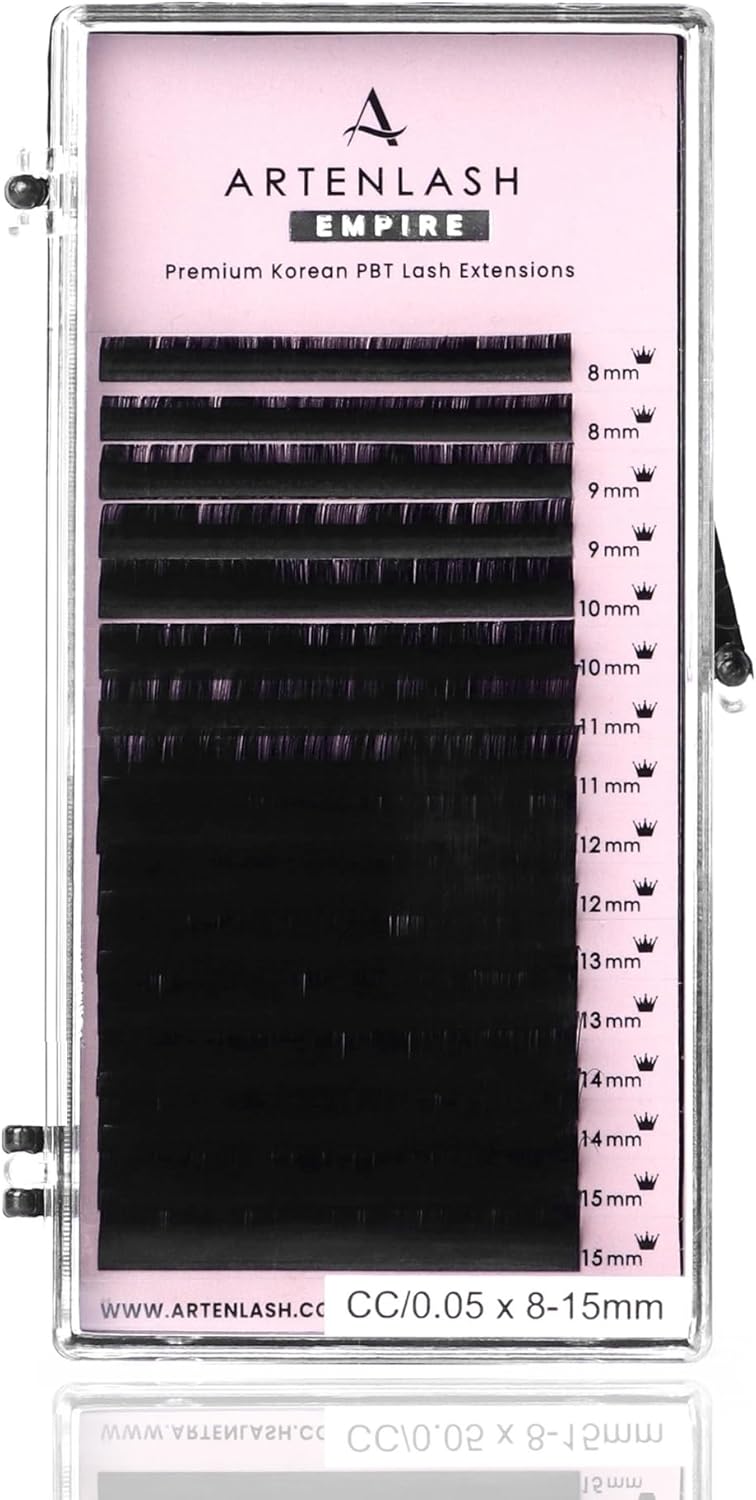 وصلات رموش من المنك الكوري بي بي تي باطوال مختلطة من ارتينلاش JC C CC D رموش مخملية احترافية لفناني الرموش (D-0.10-مزيج (8 الى 15 ملم)) 1 وصلات رموش من المنك الكوري بي بي تي باطوال مختلطة من ارتينلاش JC C CC D رموش مخملية احترافية لفناني الرموش (D-0.10-مزيج (8 الى 15 ملم))