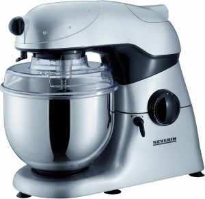 طقم خلاط كامل مع بلندر من سيفرين، لون فضي