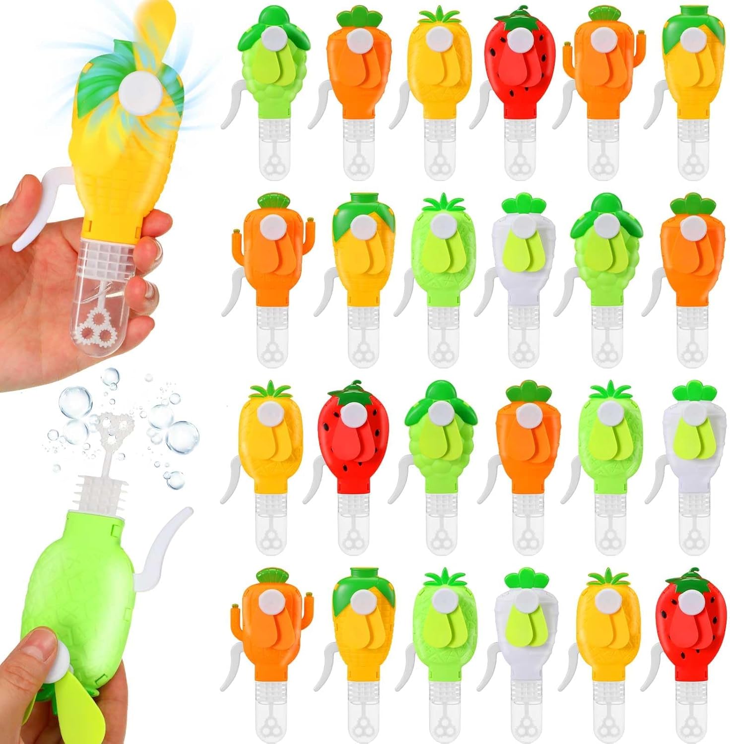 عصي الفقاعات الصغيرة عصا فقاعات كبيرة للأطفال 24 قطعة صغيرة محمولة لعيد الميلاد الزفاف الحفلات هدايا جوائز الكرنفالات من ازوني