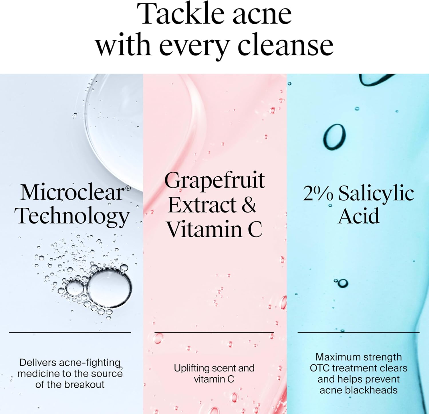 غسول وجه لتنظيف المسام والتخلص من حب الشباب مع حمض الساليسيليك والجريب فروت الزهري وفيتامين سي وخالي من الزيت من نيوتريجينا، 9.1 اونصة سائلة 5 غسول وجه لتنظيف المسام والتخلص من حب الشباب مع حمض الساليسيليك والجريب فروت الزهري وفيتامين سي وخالي من الزيت من نيوتريجينا، 9.1 اونصة سائلة - الصورة 5