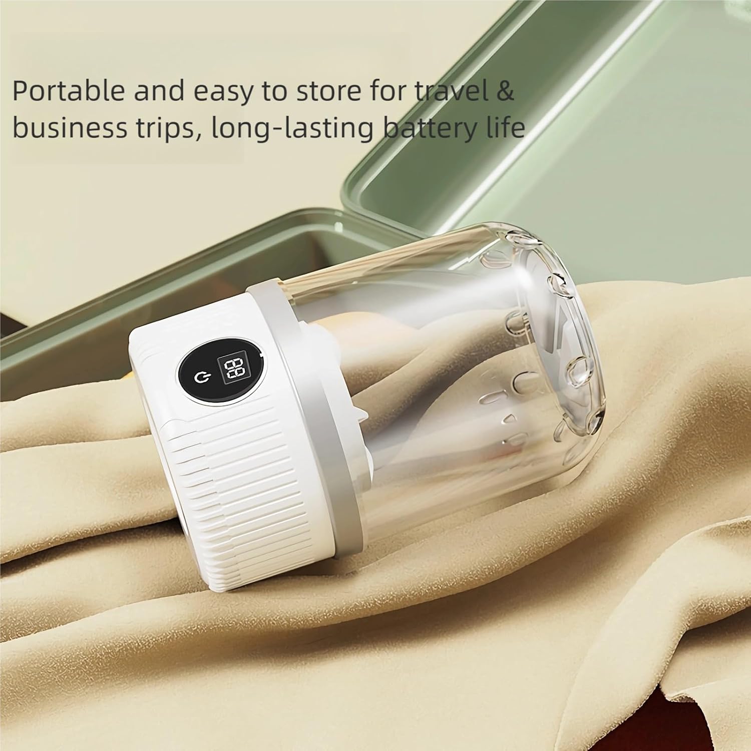 غسالة صغيرة محمولة للاغراض الصغيرة ووشاح الرأس والغسيل اثناء السفر - محاكاة غسيل يدوية لطيفة، تنظيف دوار فعال، صغيرة الحجم، مناسبة للسفر والسكن الجامعي 6 غسالة صغيرة محمولة للاغراض الصغيرة ووشاح الرأس والغسيل اثناء السفر - محاكاة غسيل يدوية لطيفة، تنظيف دوار فعال، صغيرة الحجم، مناسبة للسفر والسكن الجامعي - الصورة 6