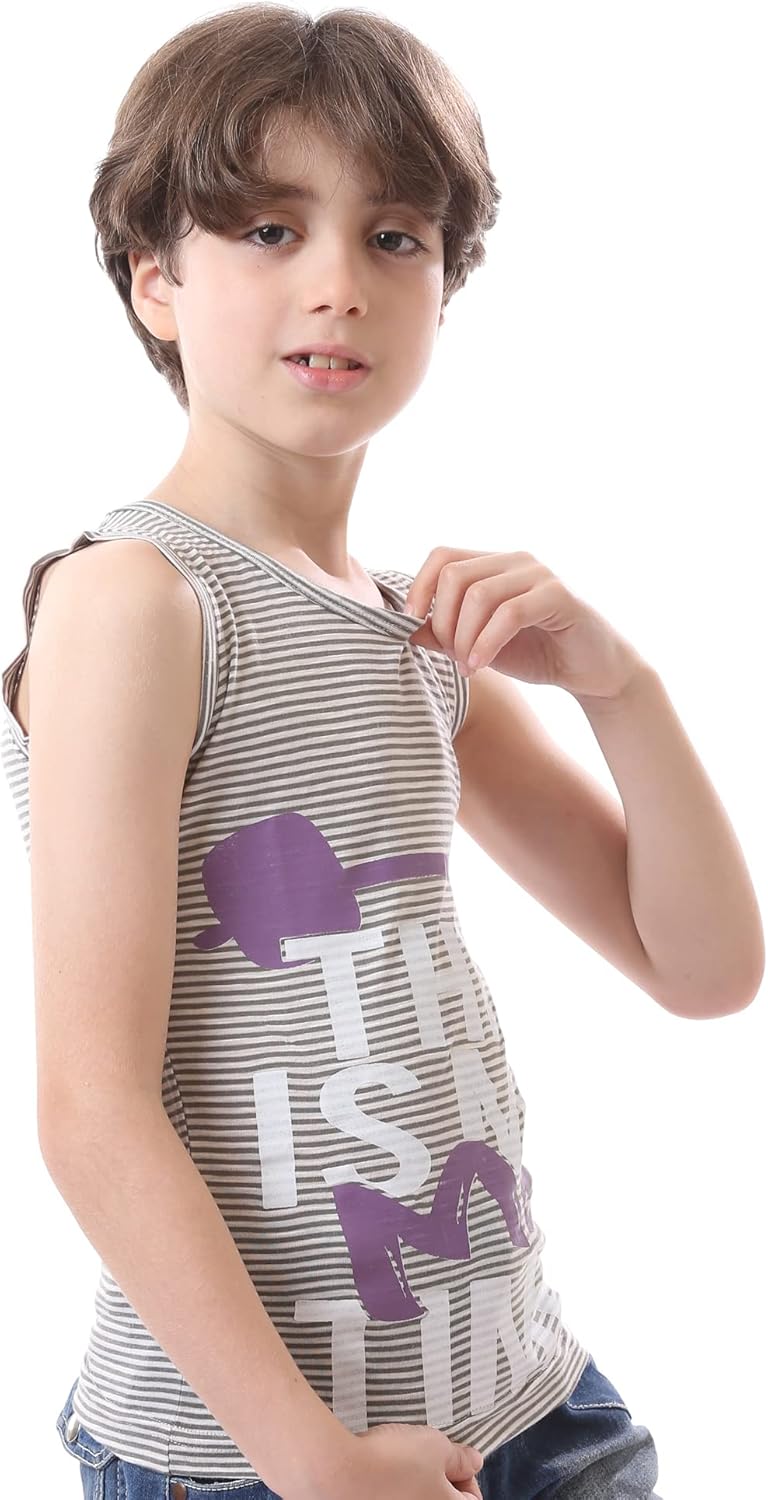 توب بدون اكمام للاولاد 33S22B30324 5 توب بدون اكمام للاولاد 33S22B30324 - الصورة 5