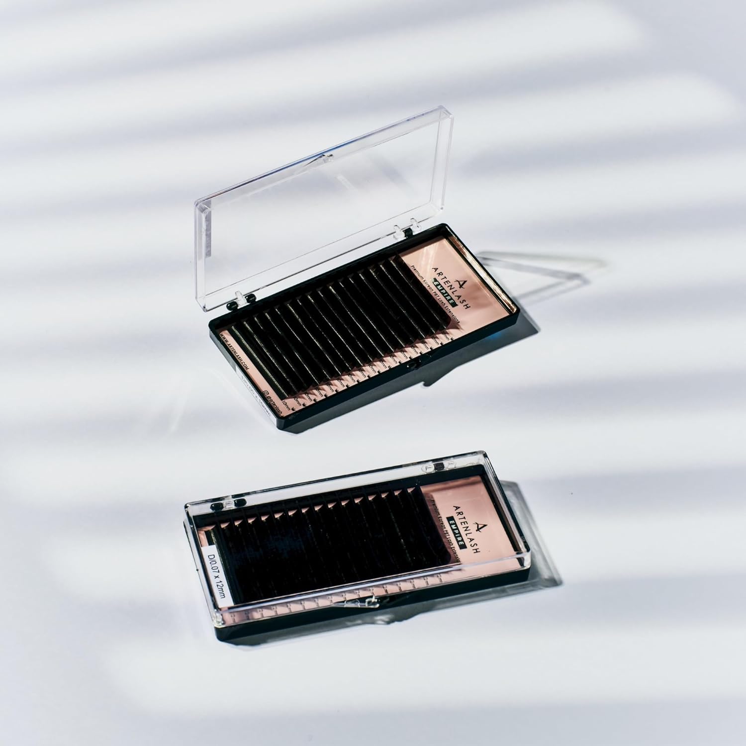 وصلات رموش من المنك الكوري بي بي تي باطوال مختلطة من ارتينلاش JC C CC D رموش مخملية احترافية لفناني الرموش (D-0.10-مزيج (8 الى 15 ملم)) 6 وصلات رموش من المنك الكوري بي بي تي باطوال مختلطة من ارتينلاش JC C CC D رموش مخملية احترافية لفناني الرموش (D-0.10-مزيج (8 الى 15 ملم)) - الصورة 6