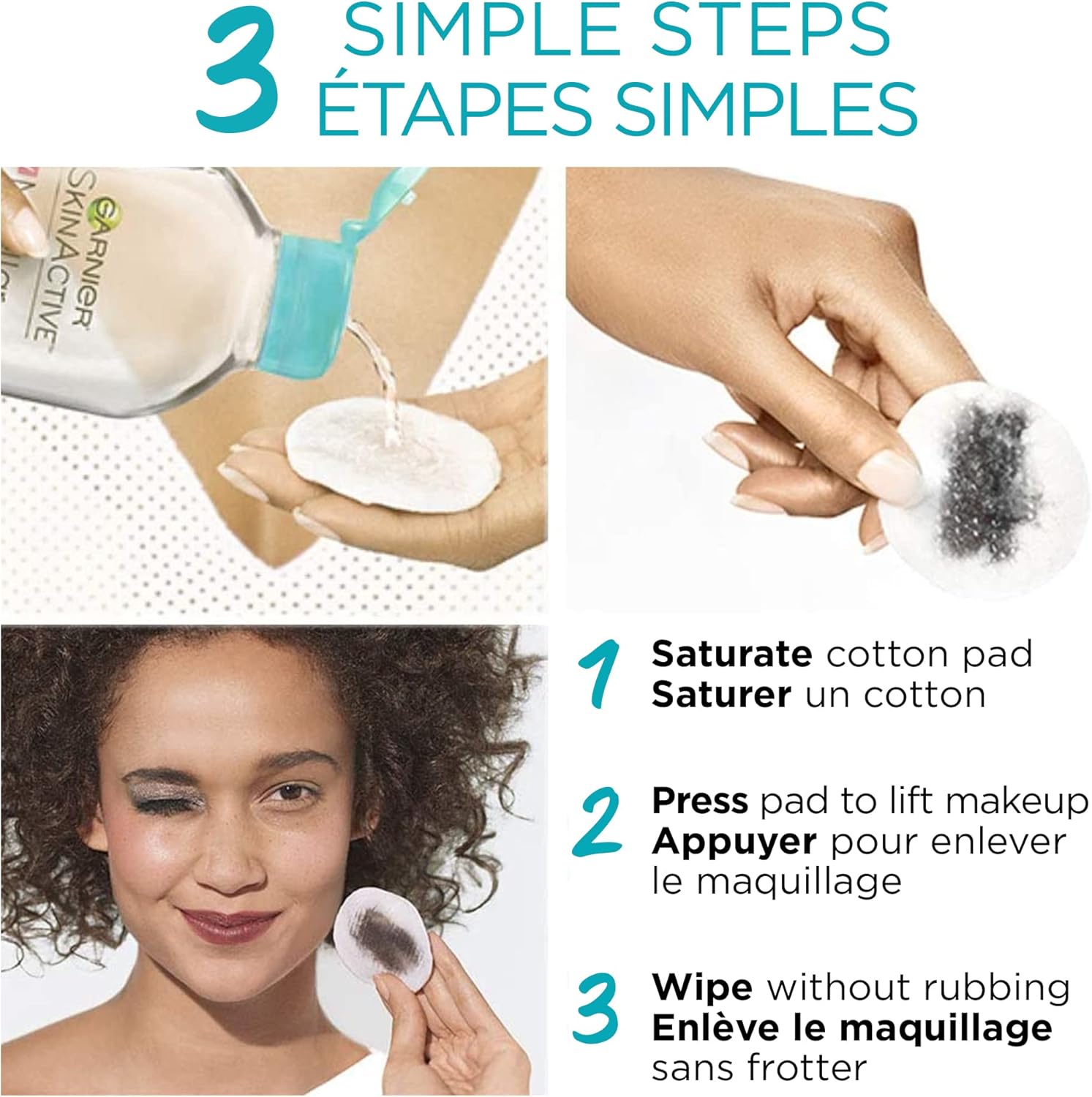 ماء ميسيلر منظف مزيل للمكياج المقاوم للماء من تشكيلة سكين اكتيف من غارنييه، 100 مل 6 ماء ميسيلر منظف مزيل للمكياج المقاوم للماء من تشكيلة سكين اكتيف من غارنييه، 100 مل - الصورة 6