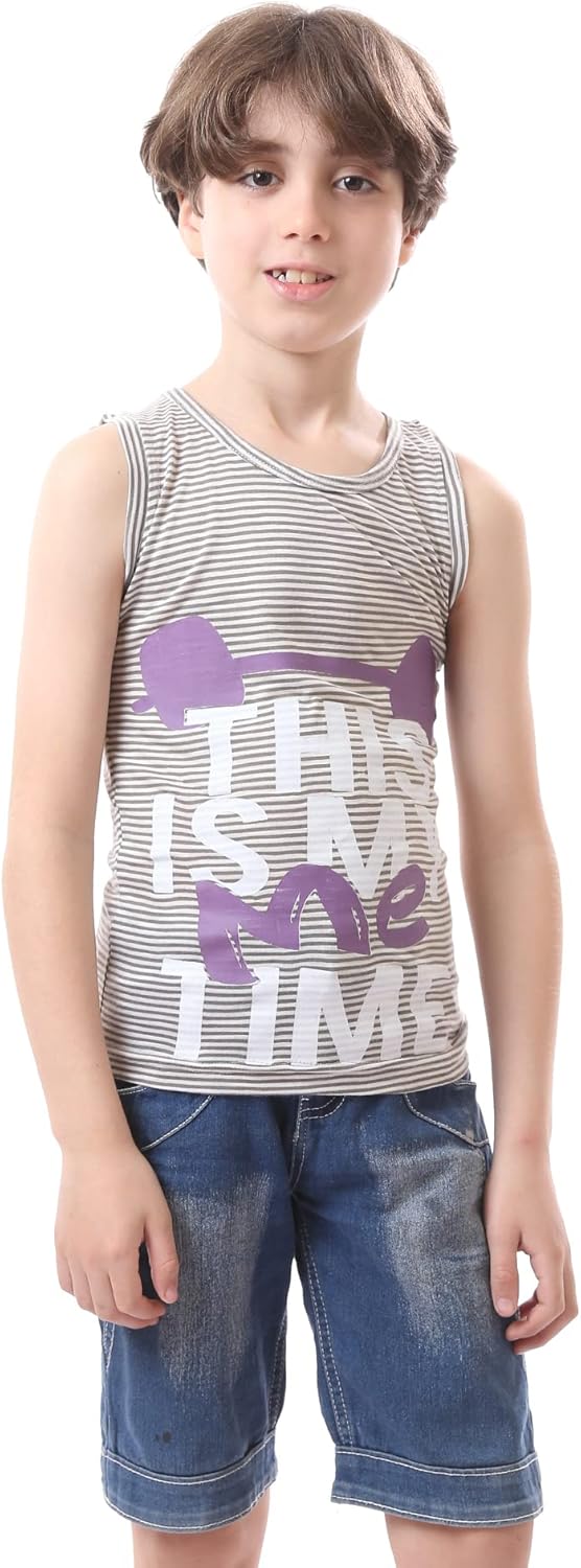 توب بدون اكمام للاولاد 33S22B30324 2 توب بدون اكمام للاولاد 33S22B30324 - الصورة 2