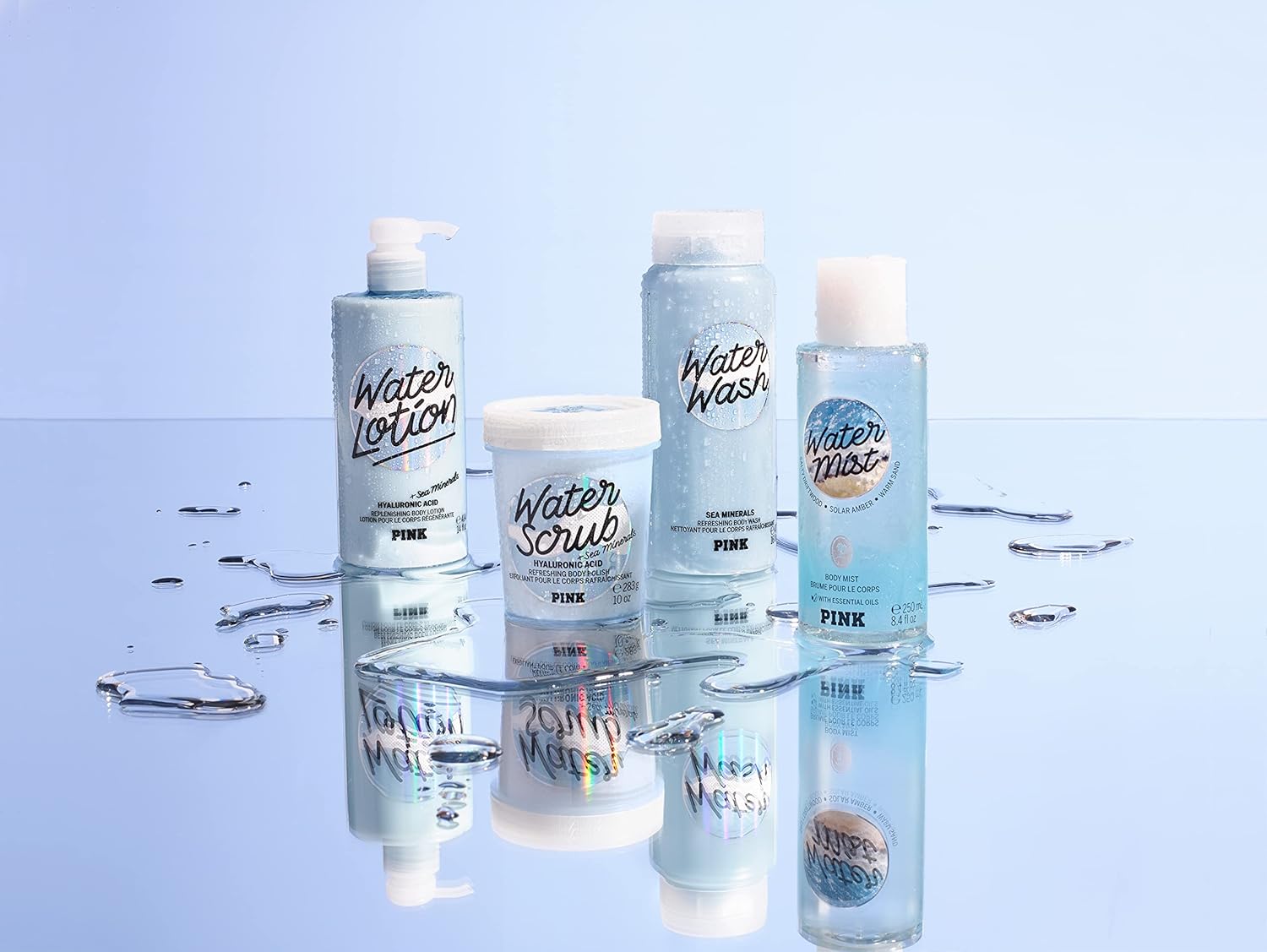 لوشن الجسم بينك ووتر ريبليشينغ بودي مع حمض الهيالورونيك من فيكتوريا سيكريت 5 لوشن الجسم بينك ووتر ريبليشينغ بودي مع حمض الهيالورونيك من فيكتوريا سيكريت - الصورة 5