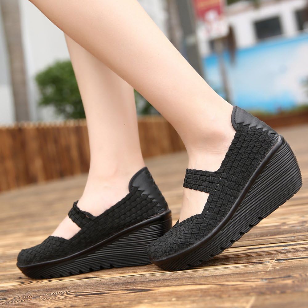 حذاء بكعب عريض للنساء من انلرفيد 6 حذاء بكعب عريض للنساء من انلرفيد - الصورة 6