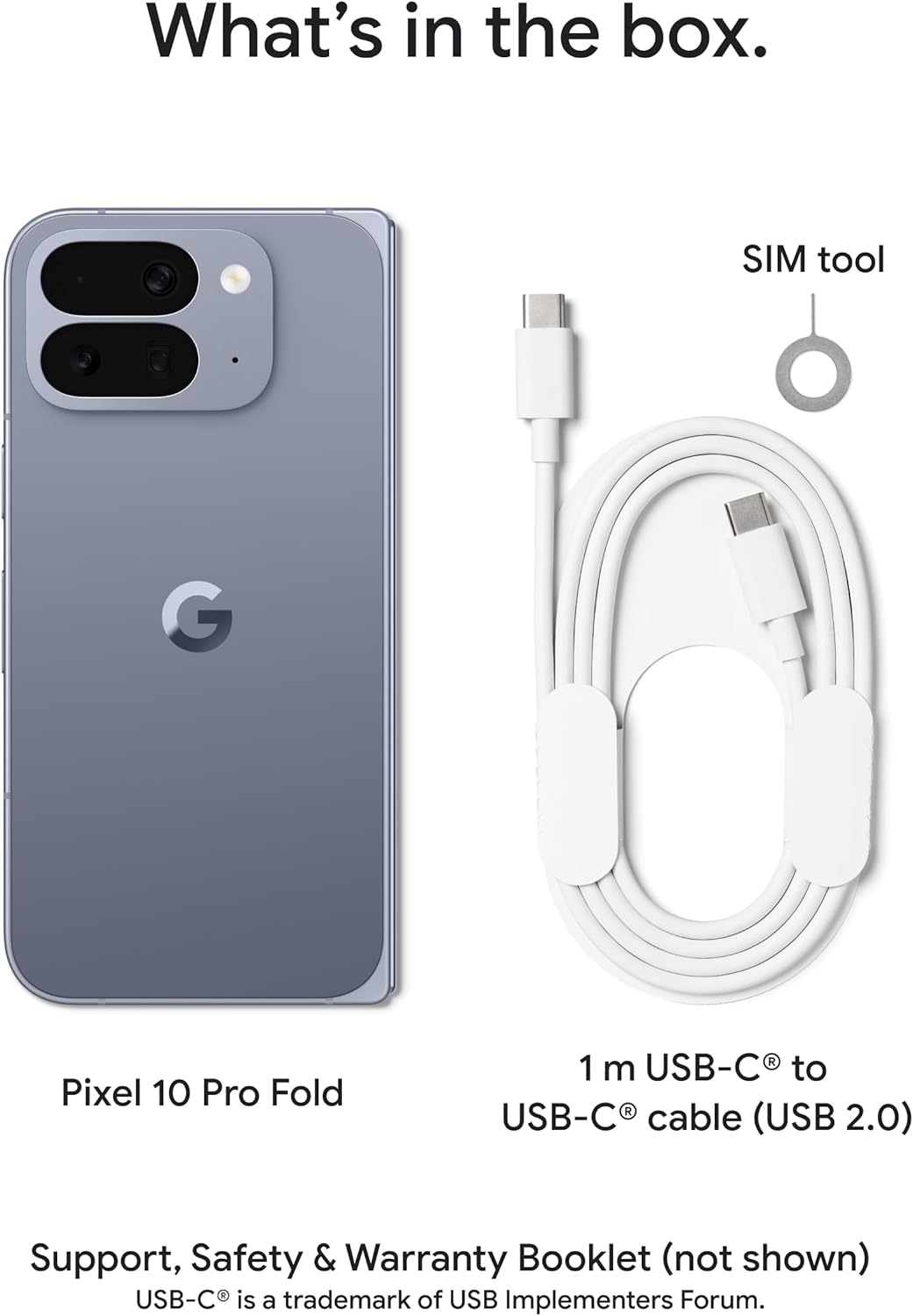 جوجل هاتف ذكي بكسل 10 برو فولد - هاتف ذكي بنظام اندرويد غير مقفل - مساعد جيميني AI - نظام كاميرا خلفية ثلاثية متقدم - بطارية 24+ ساعة - شاشة قابلة للطي - حجر القمر - 256 جيجابايت (موديل 2025) 11 جوجل هاتف ذكي بكسل 10 برو فولد - هاتف ذكي بنظام اندرويد غير مقفل - مساعد جيميني AI - نظام كاميرا خلفية ثلاثية متقدم - بطارية 24+ ساعة - شاشة قابلة للطي - حجر القمر - 256 جيجابايت (موديل 2025) - الصورة 11