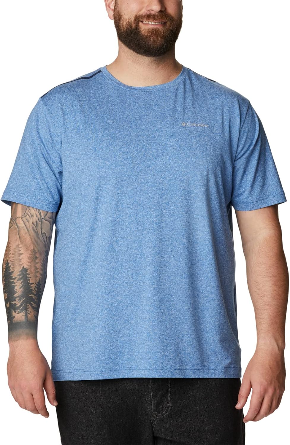 تي شيرت تيك تريل بقبة دائرية بدون طوق للرجال من كولومبيا 5 تي شيرت تيك تريل بقبة دائرية بدون طوق للرجال من كولومبيا - الصورة 5