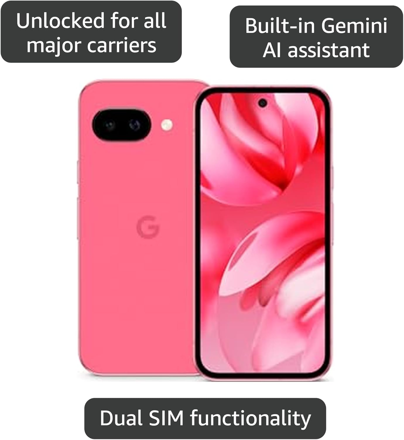 جوجل هاتف ذكي بيكسل 9 ايه مع برج الجوزاء - هاتف ذكي بنظام اندرويد غير مقفل مع كاميرا مذهلة وتحرير صور بالذكاء الاصطناعي، بطارية تدوم طوال اليوم وامان قوي - الفاوانيا - 128 جيجابايت 3 جوجل هاتف ذكي بيكسل 9 ايه مع برج الجوزاء - هاتف ذكي بنظام اندرويد غير مقفل مع كاميرا مذهلة وتحرير صور بالذكاء الاصطناعي، بطارية تدوم طوال اليوم وامان قوي - الفاوانيا - 128 جيجابايت - الصورة 3