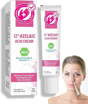 سيروم بحمض الازيليك بنسبة 12%، للبشرة بالنياسيناميد وفيتامين C، لتخفيف الاحمرار وتصحيح البقع الداكنة، حمض الهيالورونيك والنياسيناميد لعلاج حب الشباب والوردية، لموازنة الدهون الزائدة من فوين (20 جم)