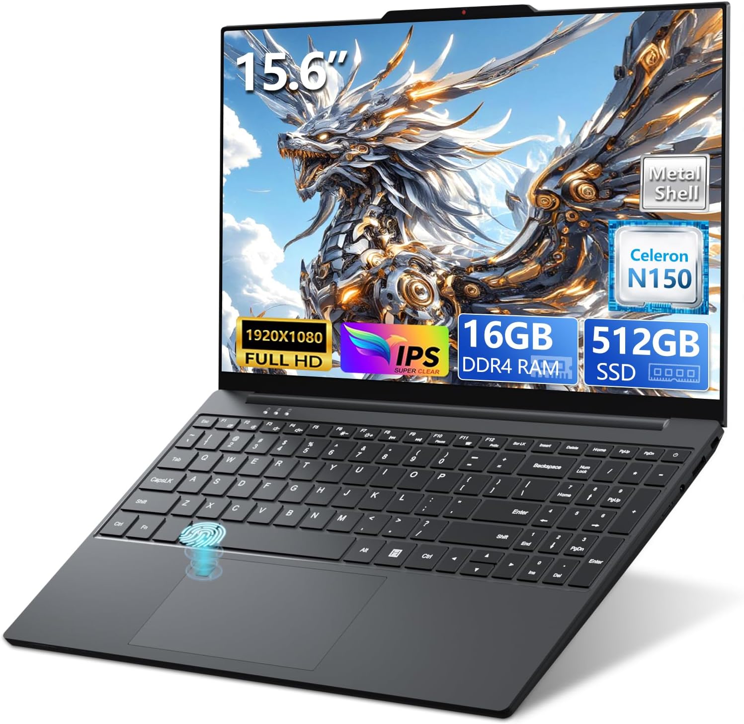 2025 Laptop, 15.6 inch Laptop Computer, Traditional Laptop Computers with 16GB RAM 512GB SSD (N150 16GB RAM 512GB SSD) 1 2025 Laptop, 15.6 inch Laptop Computer, Traditional Laptop Computers with 16GB RAM 512GB SSD (N150 16GB RAM 512GB SSD)