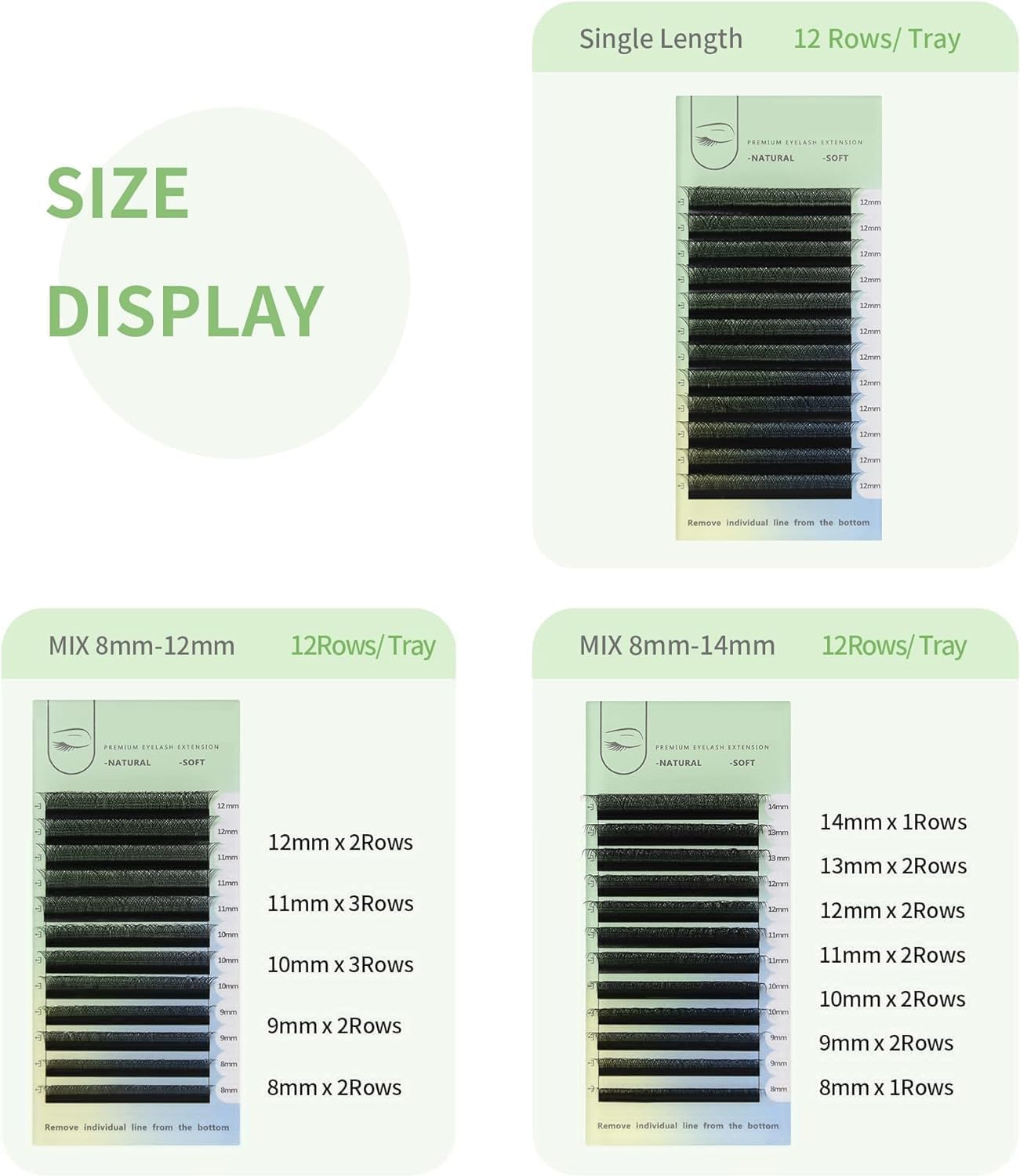وصلات رموش صناعية ثلاثية الابعاد على شكل حرف W من نالاكال، وصلات رموش صناعية طبيعية ناعمة من فرو المنك الصناعي، لوازم مكياج (8-14 ملم، تجعيد 0.07-دي) 6 وصلات رموش صناعية ثلاثية الابعاد على شكل حرف W من نالاكال، وصلات رموش صناعية طبيعية ناعمة من فرو المنك الصناعي، لوازم مكياج (8-14 ملم، تجعيد 0.07-دي) - الصورة 6