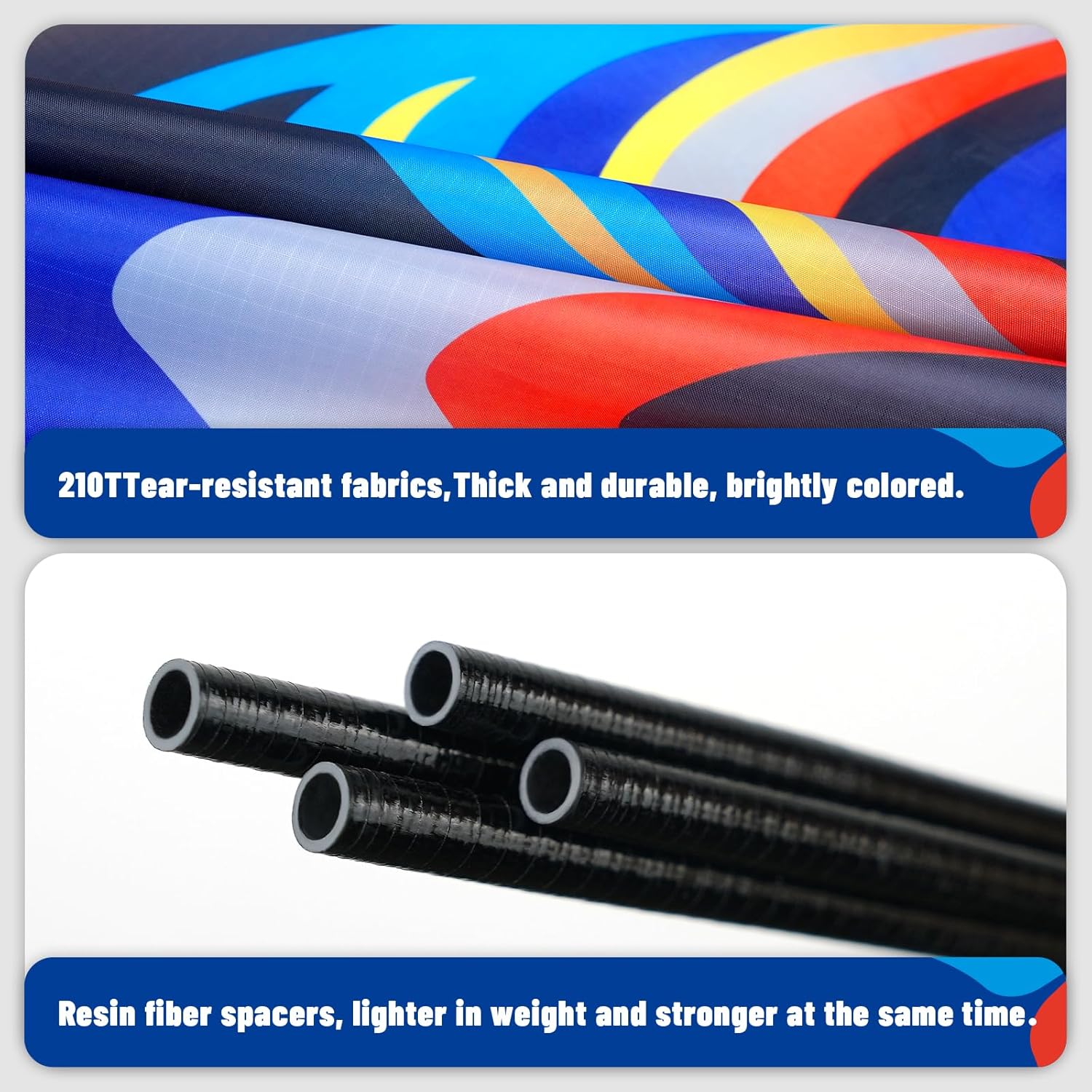 طائرة ورقية دلتا كبيرة للاطفال والكبار من اس جي اف تي ار، سهلة الطيران للغاية للمبتدئين، طائرة ورقية لرحلات الشاطئ والحديقة والانشطة الخارجية العائلية 5 طائرة ورقية دلتا كبيرة للاطفال والكبار من اس جي اف تي ار، سهلة الطيران للغاية للمبتدئين، طائرة ورقية لرحلات الشاطئ والحديقة والانشطة الخارجية العائلية - الصورة 5