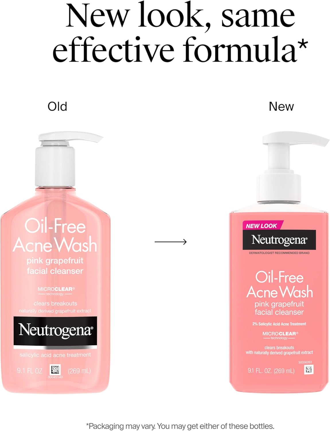 غسول وجه لتنظيف المسام والتخلص من حب الشباب مع حمض الساليسيليك والجريب فروت الزهري وفيتامين سي وخالي من الزيت من نيوتريجينا، 9.1 اونصة سائلة 2 غسول وجه لتنظيف المسام والتخلص من حب الشباب مع حمض الساليسيليك والجريب فروت الزهري وفيتامين سي وخالي من الزيت من نيوتريجينا، 9.1 اونصة سائلة - الصورة 2