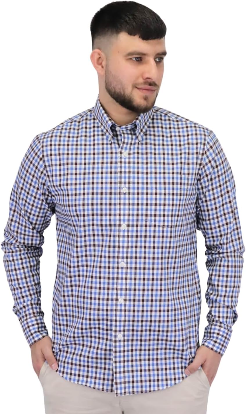 جيوردانو قميص رجالي خالٍ من التجاعيد 1 جيوردانو قميص رجالي خالٍ من التجاعيد