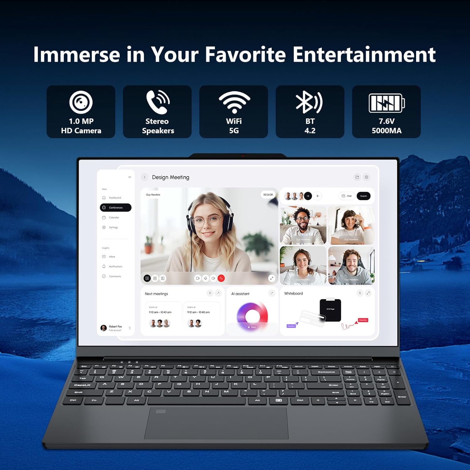 2025 Laptop, 15.6 inch Laptop Computer, Traditional Laptop Computers with 16GB RAM 512GB SSD (N150 16GB RAM 512GB SSD) 6 2025 Laptop, 15.6 inch Laptop Computer, Traditional Laptop Computers with 16GB RAM 512GB SSD (N150 16GB RAM 512GB SSD) - الصورة 6