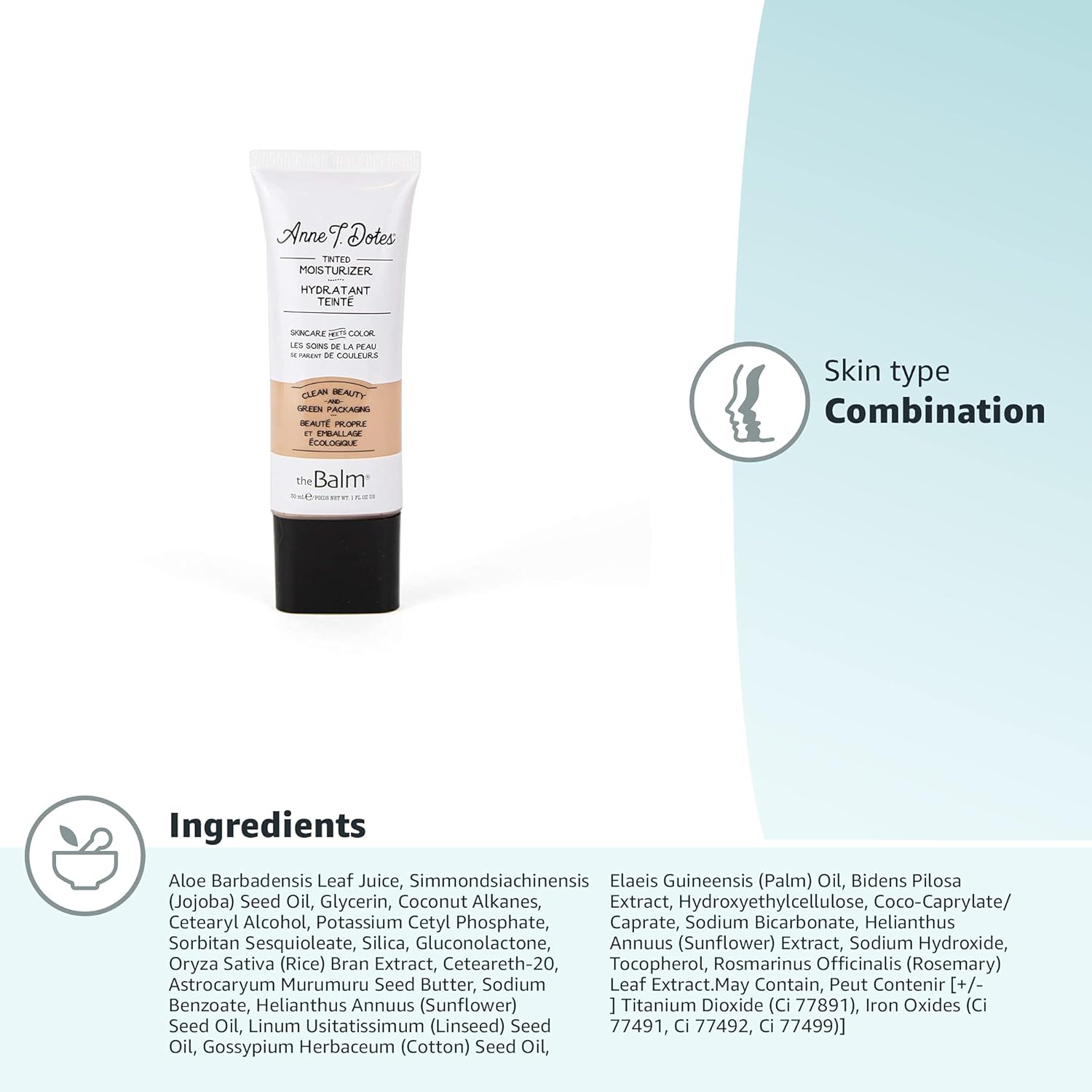 ذا بالم مرطب ملون من ان تي دوت - خفيف - متوسط (#18) 9 ذا بالم مرطب ملون من ان تي دوت - خفيف - متوسط (#18) - الصورة 9