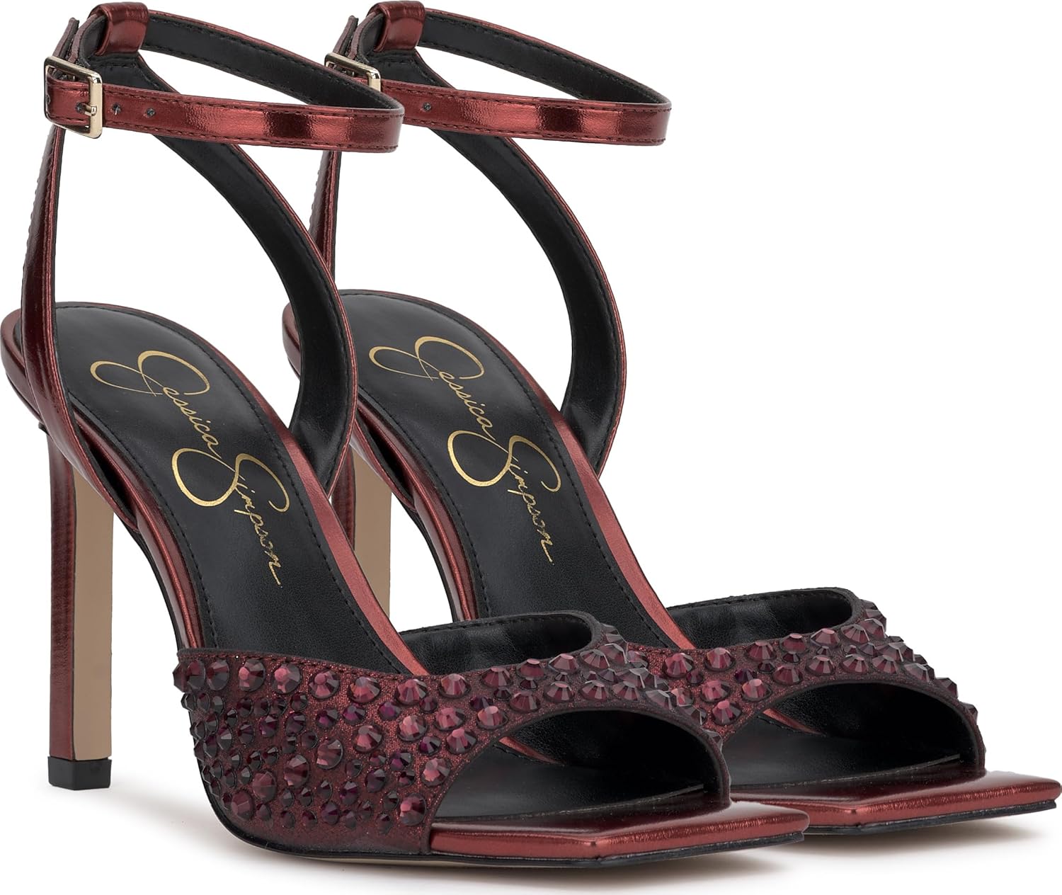 جيسيكا سمبسون صندل بكعب للنساء من ليندال 7 جيسيكا سمبسون صندل بكعب للنساء من ليندال - الصورة 7