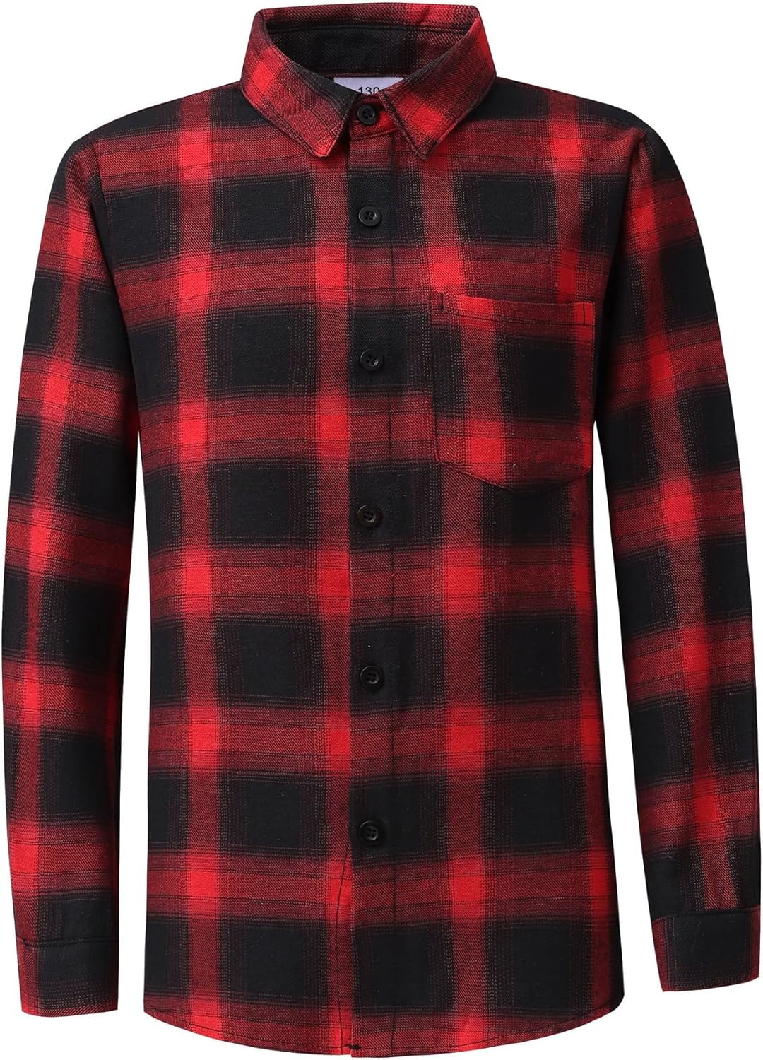 Casual Boys Long Sleeve Shirt,Woven Shirts Button Down Western Shirts,Collar & Chest Pocke Red 1 Casual Boys Long Sleeve Shirt,Woven Shirts Button Down Western Shirts,Collar & Chest Pocke Red