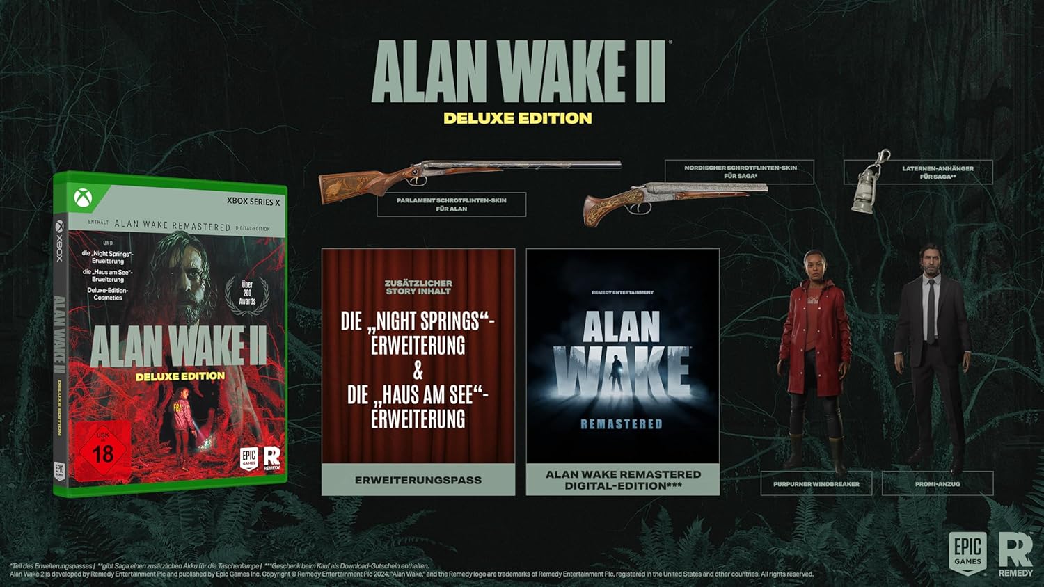 Alan Wake 2 Deluxe Edition - Xbox 2 Alan Wake 2 Deluxe Edition - Xbox - الصورة 2