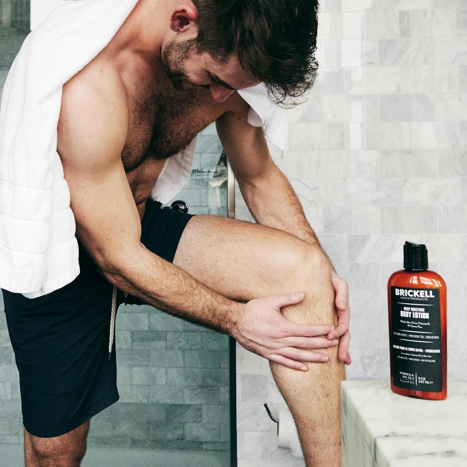 بريكل مينز برودكتس لوشن الجسم ديب مويستشر للرجال، طبيعي وعضوي ويرطب البشرة الجافة، 8 اونصة، معطر 5 بريكل مينز برودكتس لوشن الجسم ديب مويستشر للرجال، طبيعي وعضوي ويرطب البشرة الجافة، 8 اونصة، معطر - الصورة 5