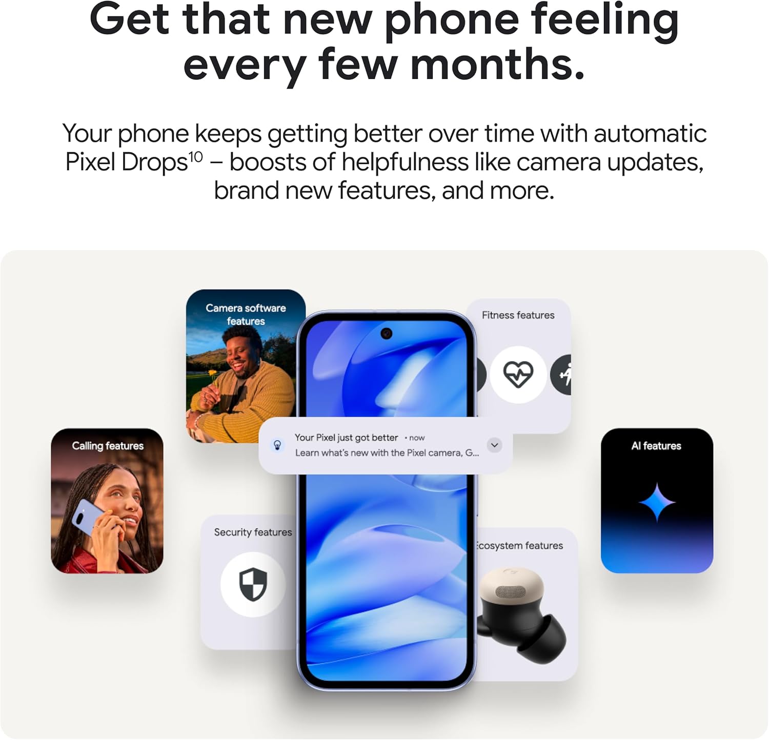 جوجل هاتف ذكي بيكسل 9 ايه مع برج الجوزاء - هاتف ذكي بنظام اندرويد غير مقفل مع كاميرا مذهلة وتحرير صور بالذكاء الاصطناعي، بطارية تدوم طوال اليوم وامان قوي - الفاوانيا - 128 جيجابايت 12 جوجل هاتف ذكي بيكسل 9 ايه مع برج الجوزاء - هاتف ذكي بنظام اندرويد غير مقفل مع كاميرا مذهلة وتحرير صور بالذكاء الاصطناعي، بطارية تدوم طوال اليوم وامان قوي - الفاوانيا - 128 جيجابايت - الصورة 12