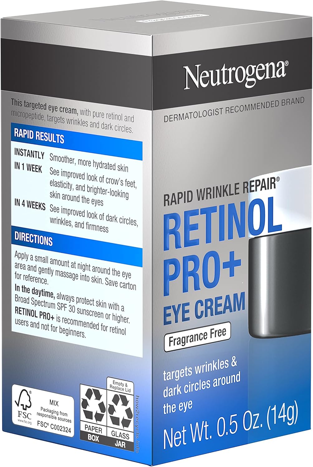 كريم للعيون من نيوتروجينا مضاد للشيخوخة والتجاعيد ومشدّد للبشرة، مناسب لجميع أنواع البشرة، 0.5 أونصة 12 كريم للعيون من نيوتروجينا مضاد للشيخوخة والتجاعيد ومشدّد للبشرة، مناسب لجميع أنواع البشرة، 0.5 أونصة - الصورة 12