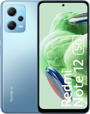 Redmi Note 12 5G Mystique Blue 4GB RAM 128GB ROM | 1st Phone with 120Hz Super AMOLED and Snapdragon® 4 Gen 1 | 48MP AI Triple Camera