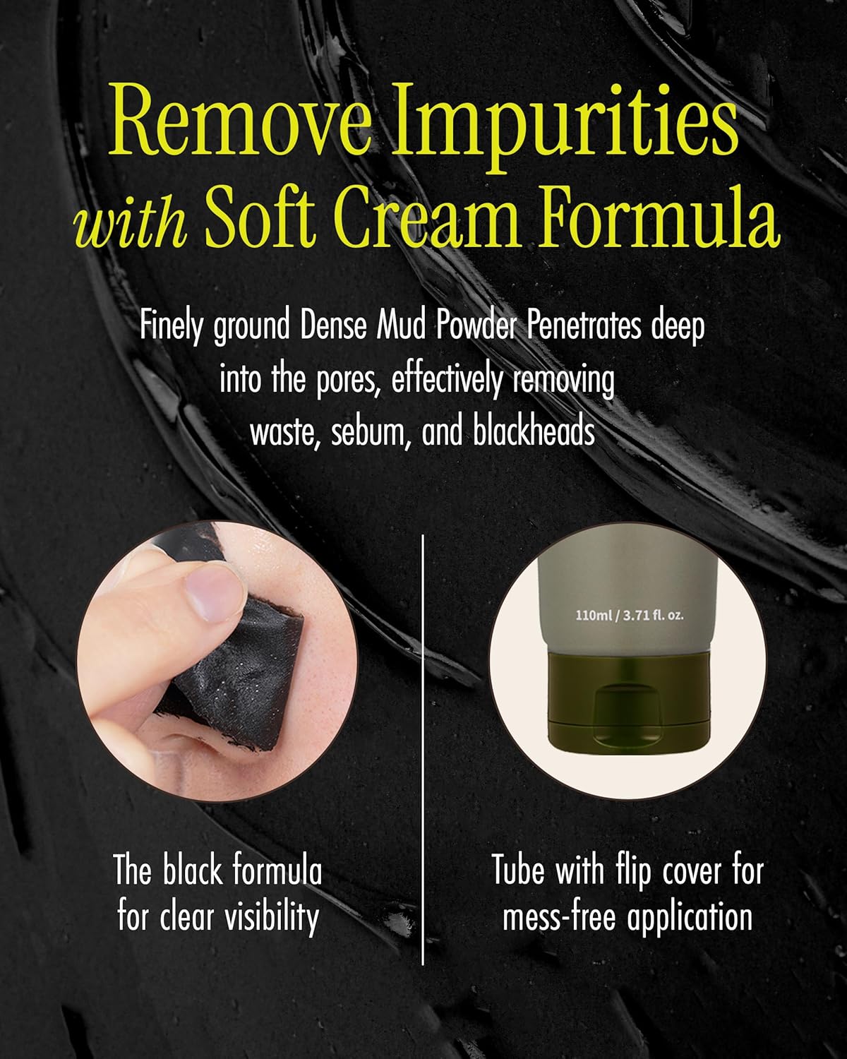 بي ار ام يو دي قناع تقشير الرؤوس السوداء مع طين بوريونج لتقليل المسام والتحكم في الدهون والتقشير والتنظيف العميق للنساء والرجال - الطين للتعافي 110 مل 3.72 اونصة سائلة كل الأنواع 6 بي ار ام يو دي قناع تقشير الرؤوس السوداء مع طين بوريونج لتقليل المسام والتحكم في الدهون والتقشير والتنظيف العميق للنساء والرجال - الطين للتعافي 110 مل 3.72 اونصة سائلة كل الأنواع - الصورة 6