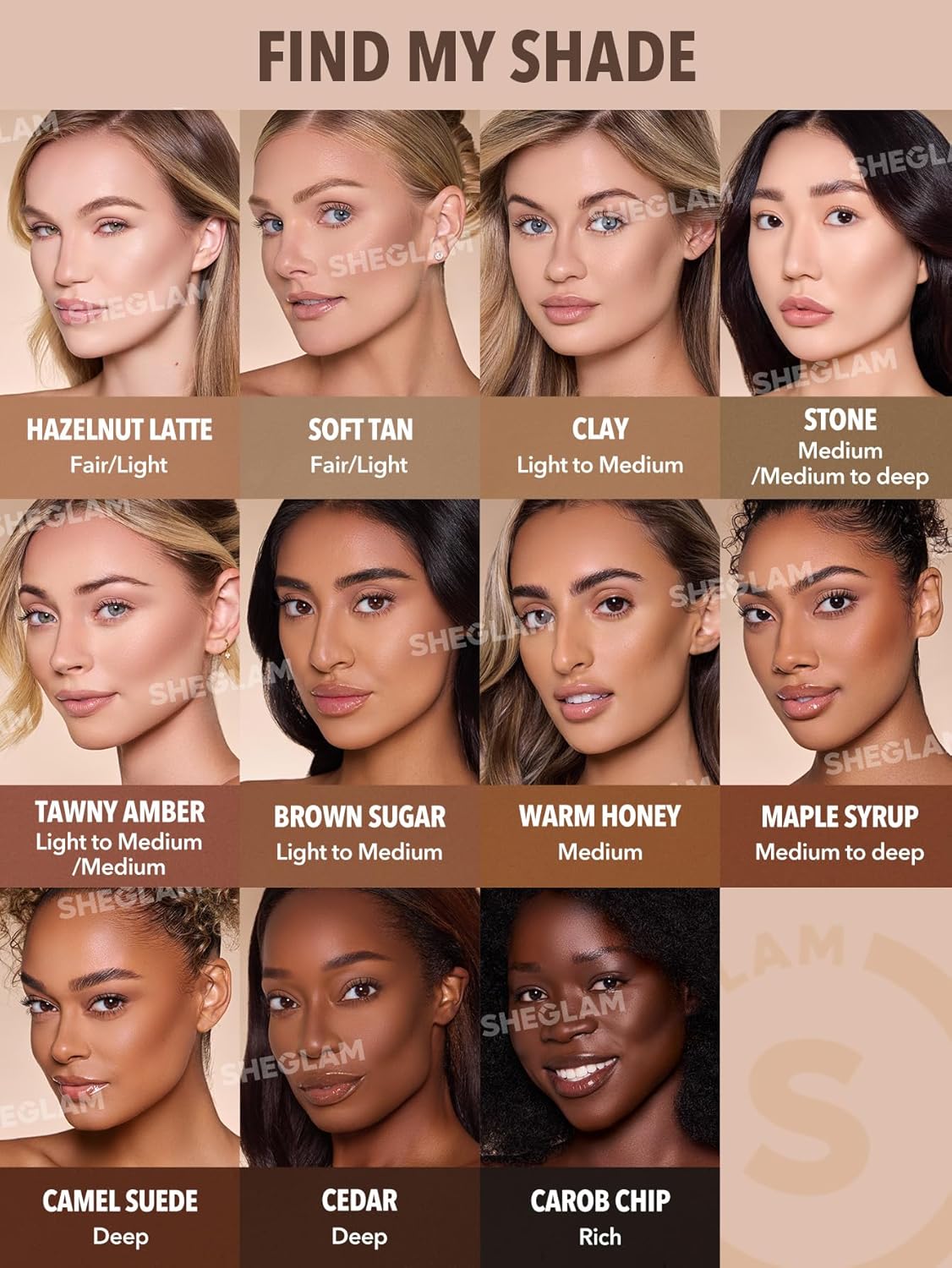 شيجلام كونتور سائل من صن سكالبت، بني شوجر 5 شيجلام كونتور سائل من صن سكالبت، بني شوجر - الصورة 5