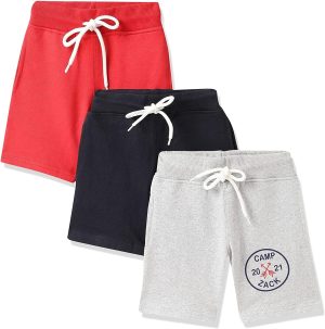 شورت للأولاد من تي 2 اف (عبوة من 3 قطع)