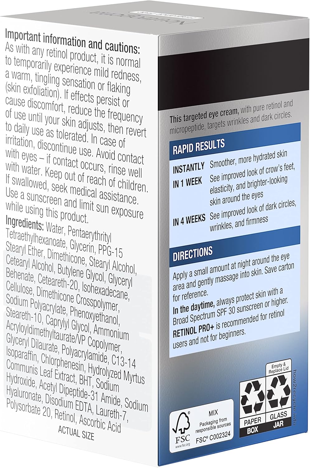 كريم للعيون من نيوتروجينا مضاد للشيخوخة والتجاعيد ومشدّد للبشرة، مناسب لجميع أنواع البشرة، 0.5 أونصة 18 كريم للعيون من نيوتروجينا مضاد للشيخوخة والتجاعيد ومشدّد للبشرة، مناسب لجميع أنواع البشرة، 0.5 أونصة - الصورة 18