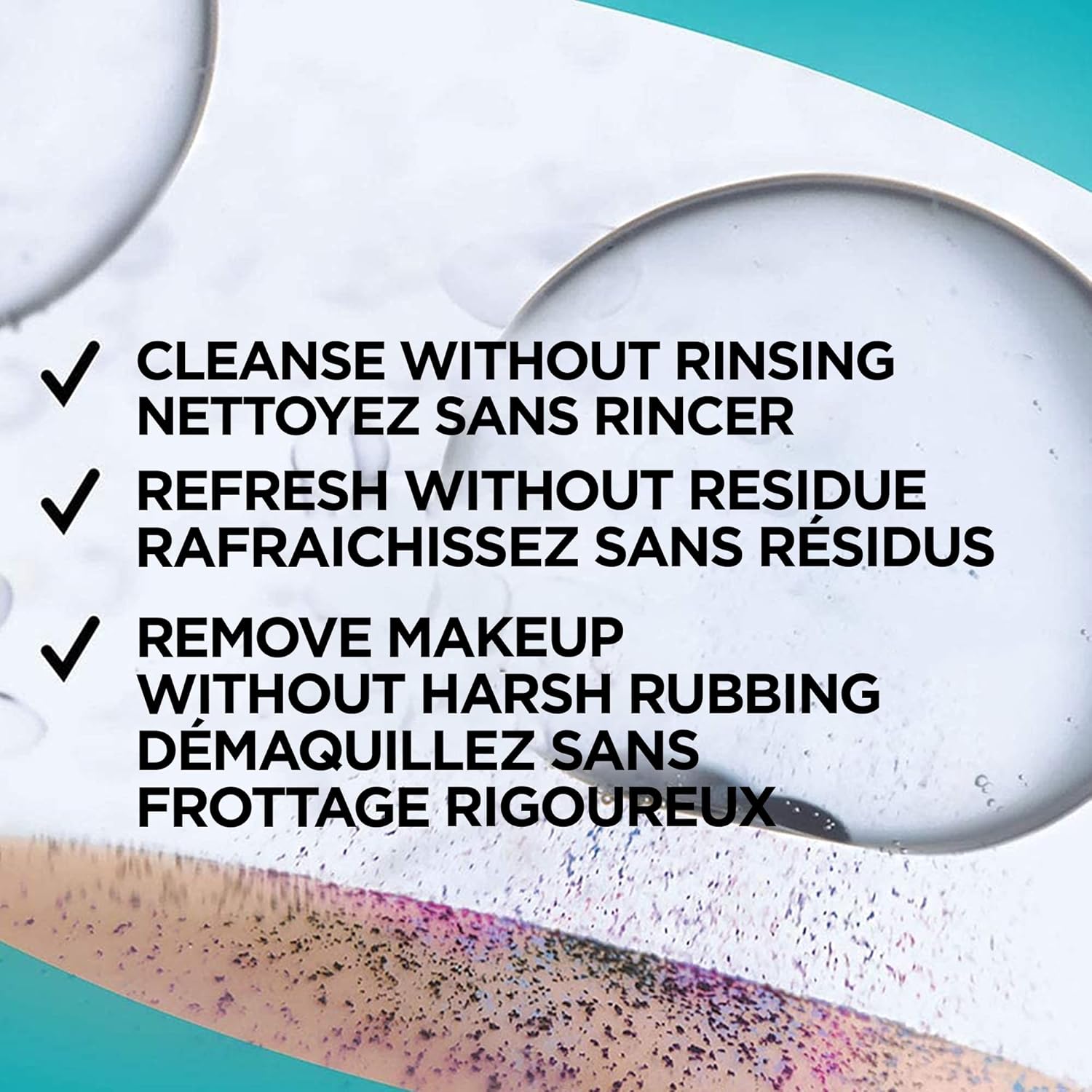 ماء ميسيلر منظف مزيل للمكياج المقاوم للماء من تشكيلة سكين اكتيف من غارنييه، 100 مل 4 ماء ميسيلر منظف مزيل للمكياج المقاوم للماء من تشكيلة سكين اكتيف من غارنييه، 100 مل - الصورة 4