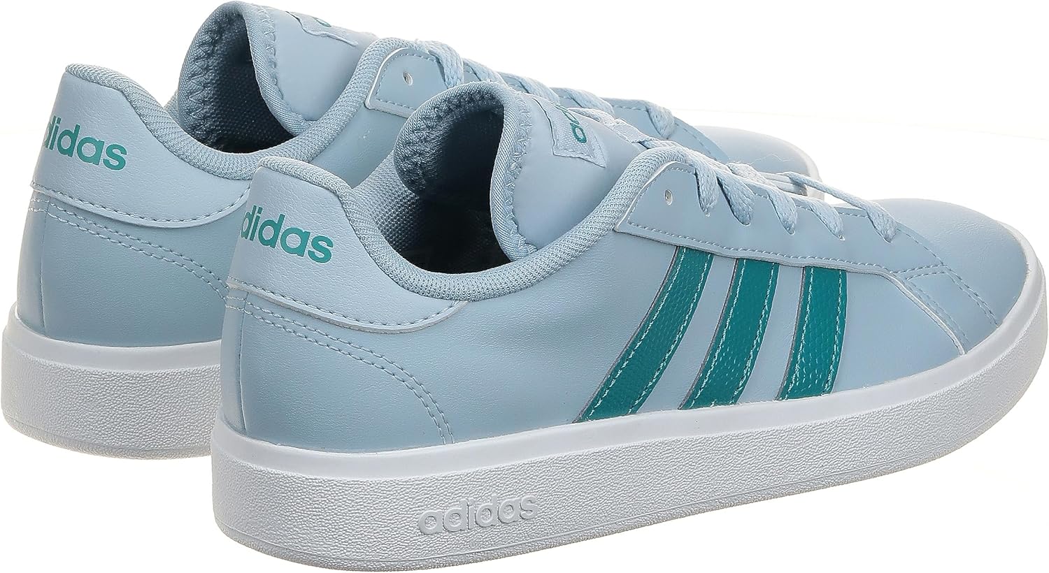 حذاء كاجوال جراند كورت بيس للنساء من اديداس 4 حذاء كاجوال جراند كورت بيس للنساء من اديداس - الصورة 4