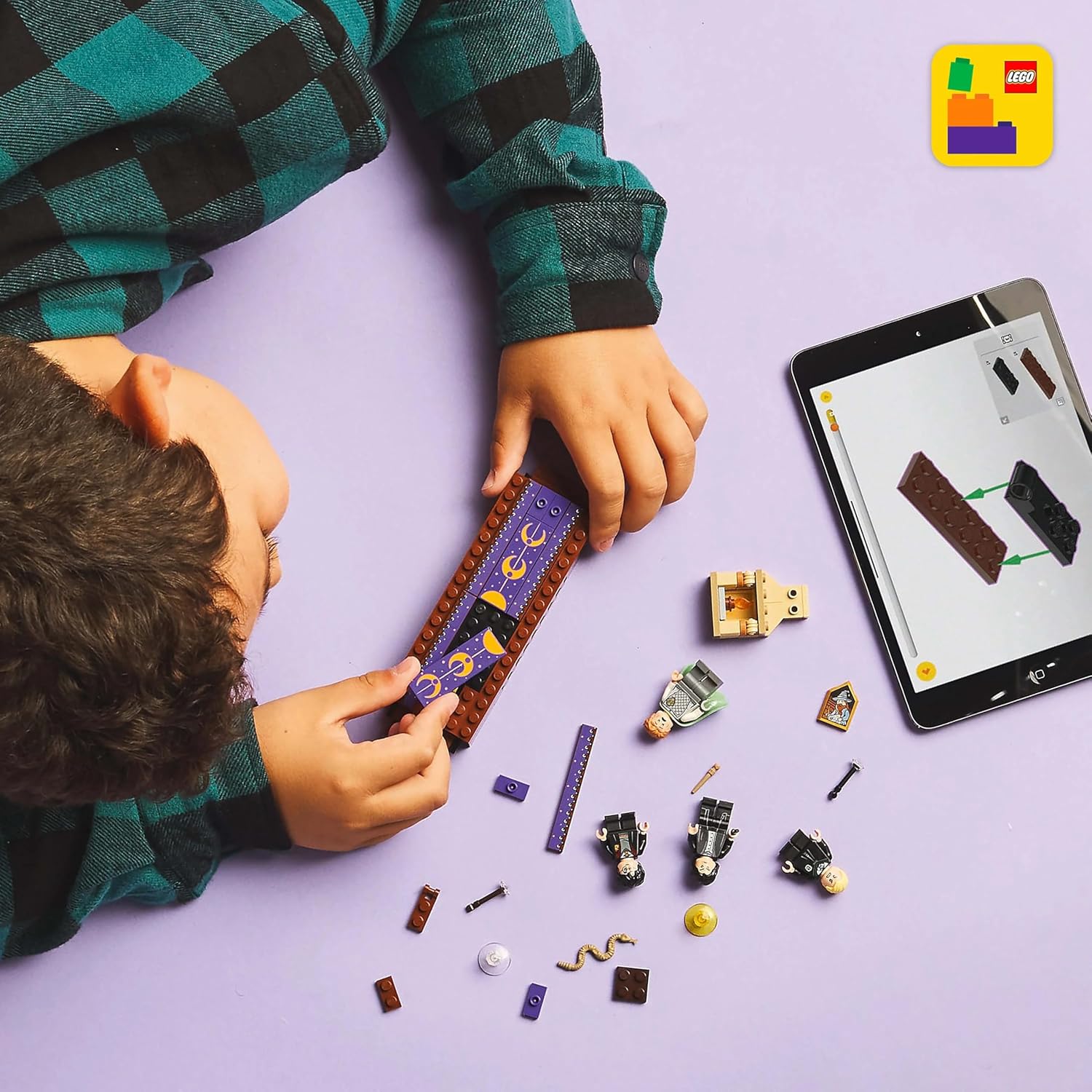 لعبة ساحر قلعة هوغوارتس: نادي المبارزة من ليغو Harry Potter، مجموعة مغامرة سحرية تضم 4 من شخصيات هاري بوتر، مكافأة لكلّ يوم للبنات والصبيان والهواة بعمر 8 سنوات أو أكثر، هدية ممتعة للأطفال 76441 5 لعبة ساحر قلعة هوغوارتس: نادي المبارزة من ليغو Harry Potter، مجموعة مغامرة سحرية تضم 4 من شخصيات هاري بوتر، مكافأة لكلّ يوم للبنات والصبيان والهواة بعمر 8 سنوات أو أكثر، هدية ممتعة للأطفال 76441 - الصورة 5